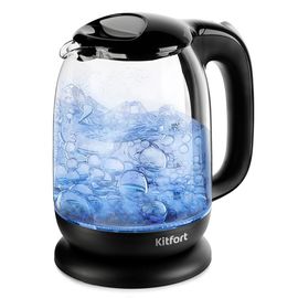 Электрический чайник Kitfort KT-625-5 черно-серый