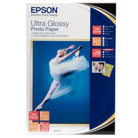 Фотобумага 10х15 Epson C13S041943 50 Л. 300 Г/М2 Ultra Glossy Paper
