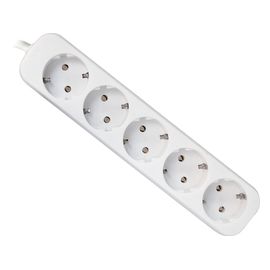 Удлинитель DEFENDER с заземлением E530 3.0 м, 5 розеток