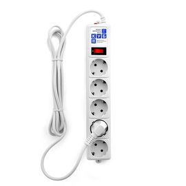 Сетевой фильтр Power Cube SPG-B-10-WHITE, 10А/2,2кВт, 3м, 5 розеток белый