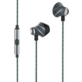 Наушники-вкладыши проводные Olmio "Muse", малахит