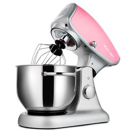 Планетарный миксер КТ-1336-2 розовый