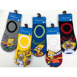 Женские следы с принтами "The Simpsons"