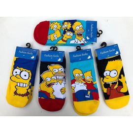 Женские носочки с принтами героев "The Simpsons"