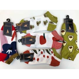 Женские носки с яркими принтами