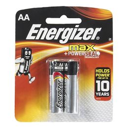 Элемент питания LR6 AA Energizer MAX  Alkaline 2 штуки в блистере.