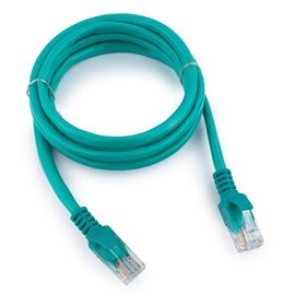 Патч-корд UTP Cablexpert PP12-1M/G кат.5e, 1м, литой, многожильный (зелёный)