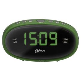 Радиочасы Ritmix RRC-616 green
