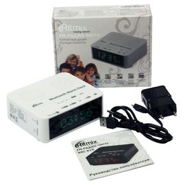 Радиочасы Ritmix RRC-818 white