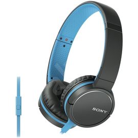 Наушники-гарнитура проводные Sony MDR-ZX660AP синий
