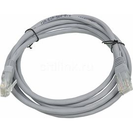 Патч-корд UTP Ritmix RCC-080 литой, кат.5e, 3m, CCA