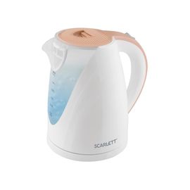 Электрический чайник Scarlett SC-EK18P43 бело-бежевый