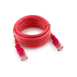 Патч-корд UTP Cablexpert PP12-2M/RO кат.5e, 2м, литой, многожильный (розовый)