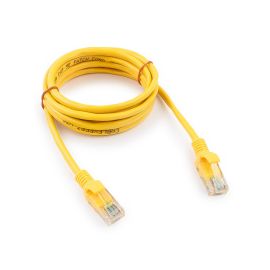 Патч-корд UTP Cablexpert PP12-2M/Y кат.5e, 2м, литой, многожильный (жёлтый)