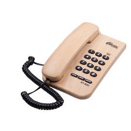 Телефон проводной Ritmix RT-320 светлое дерево