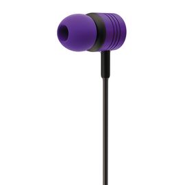 Наушники-вкладыши проводные OLMIO "Emotion", фиолетовый, 3.5мм