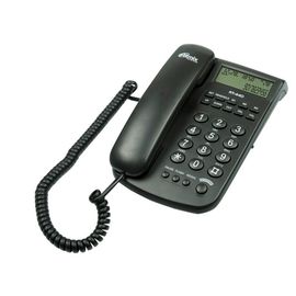 Телефон проводной Ritmix RT-440 черный