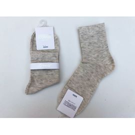 Хлопковые носочки в мелкую сеточку