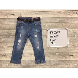 Джинсовые брюки для девочек и мальчиков