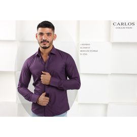 ​​​мужская однотонная рубашка