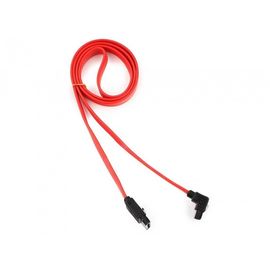 Кабель интерфейсный SATA Cablexpert CC-SATAM-DATA90-0.8M, 80см, угловой разъем, 7pin/7pin, защелка,