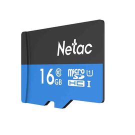 Карта памяти MicroSD 16GB Class 10 U1 Netac P500STN с адаптером SD
