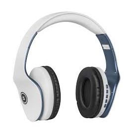 Наушники-гарнитура беспроводные Defender FreeMotion B525 белый+синий, BT