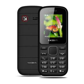 Мобильный телефон Texet TM-130 черно-красный