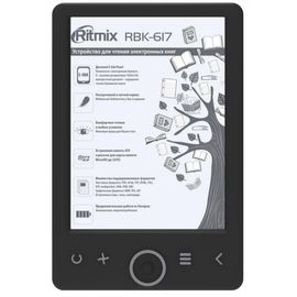 Электронная книга Ritmix RBK-617 черный