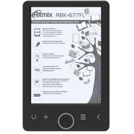 Электронная книга Ritmix RBK-677FL черный