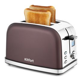 Тостер Kitfort КТ-2036-4 темно-кофейный