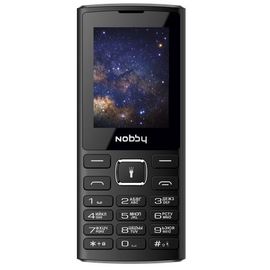 Мобильный телефон Nobby 210 черно-серый