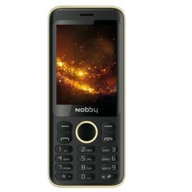 Мобильный телефон Nobby 321 черно-золотой