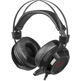 Наушники-гарнитура игровые Redragon Siren 2 красный + черный
