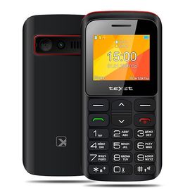 Мобильный телефон Texet TM-B323 черный-красный