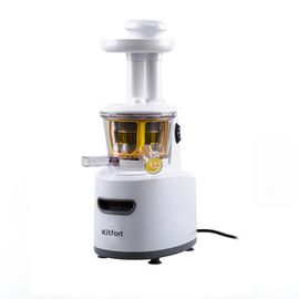 Соковыжималка шнековая Kitfort КТ-1101-1 белый