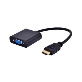 Переходник HDMI (M)- VGA (F) Ritmix RCC-155 медный, поддержка 1080P