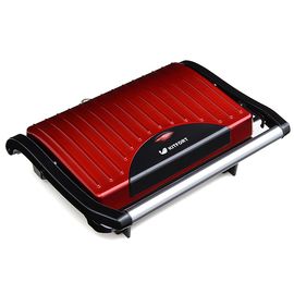 Бутербродница Kitfort КТ-1609 Panini Maker красный