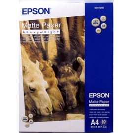 Фотобумага A4 Epson C13S041256 50 Л. 167 Г/М2 Matte -Heavyweight