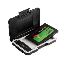 Бокс для SSD Adata AED600-U31-CBK черный