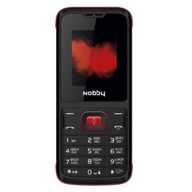 Мобильный телефон Nobby 110 красно-чёрный