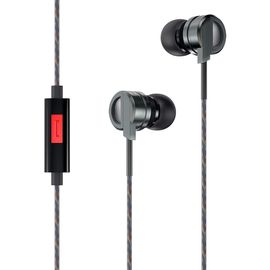 Наушники-вкладыши проводные Olmio "Apollo", титан