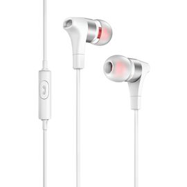 Наушники-вкладыши проводные Olmio "Turbo", белый