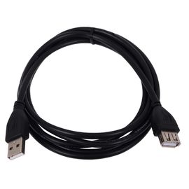 Кабель удлинитель Ritmix RCC-062 USB2.0, AM-AF, 1.8m, медный, никелированный