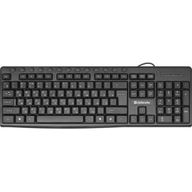 Клавиатура проводная Defender Action HB-719 RU черный