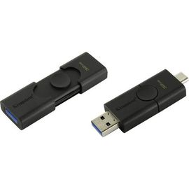 USB Флеш 64GB 3.2G1 Kingston DTDE/64GB Type-C черный