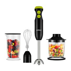 Блендер погружной Кitfort КТ-3041-2 (черно-салатовый, 3 в 1)