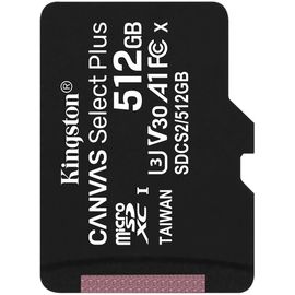Карта памяти MicroSD 512GB Class 10 UHS-I Kingston SDCS2/512GBSP
