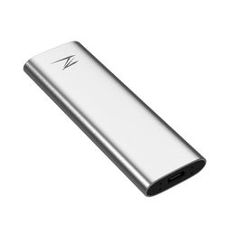 Жесткий диск SSD внешний 500GB Netac ZSLIM/500GB серебро