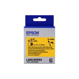 Лента Epson C53S654905 Tape - LK4YBA3 HST Blk/Yell d3/2,5